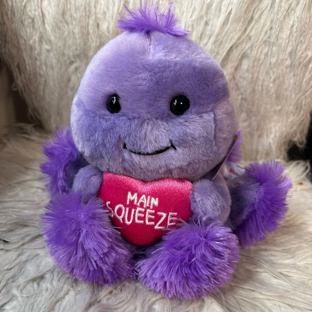 Purple Octopus Plush